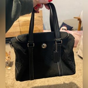 Coach monogram bag